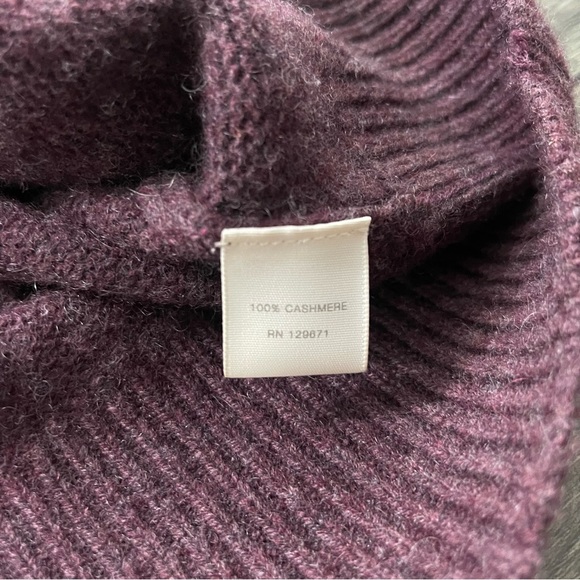 Naked Cashmere Aria Deep V-Neck Cashmere Sweater Womens Sz XS - Picture 5 of 6